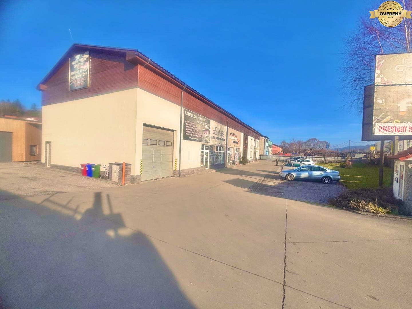 Podvysoká- obchodné a skladové priestory