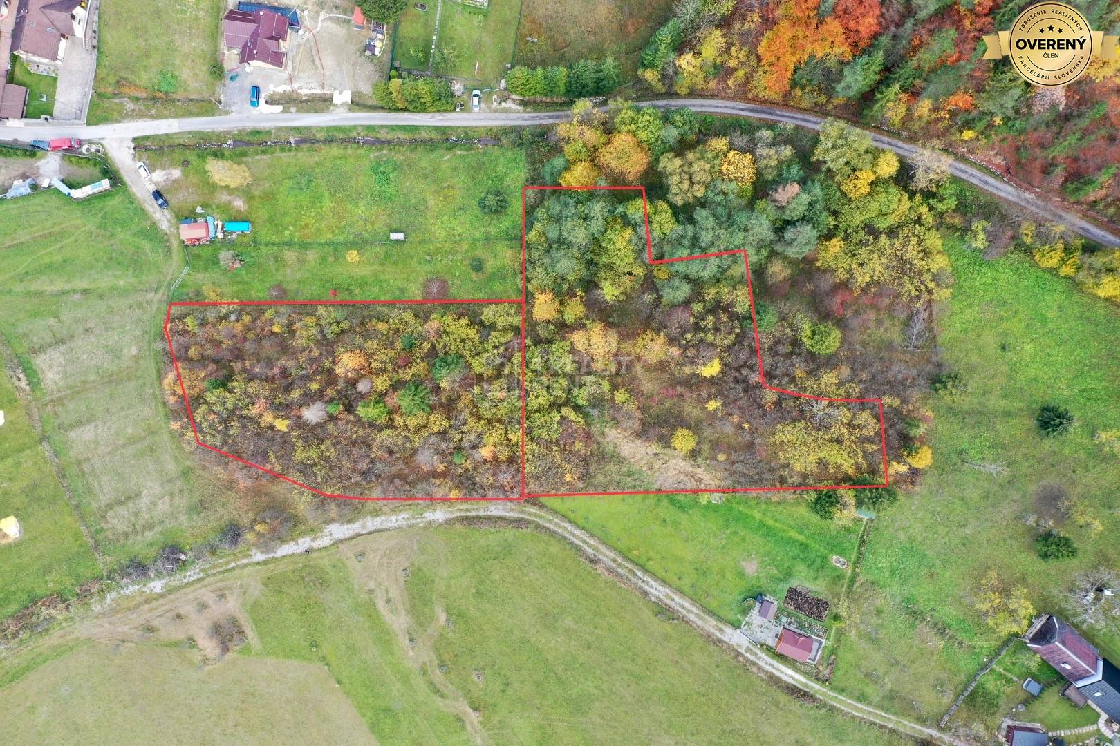 Pozemok Dolná Tižina