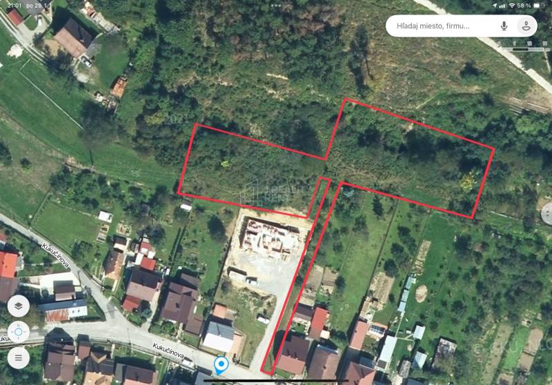 pozemok na výstavbu v KNM