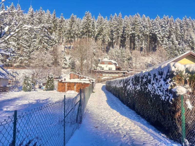 zimná krása- rodinný dom Makov